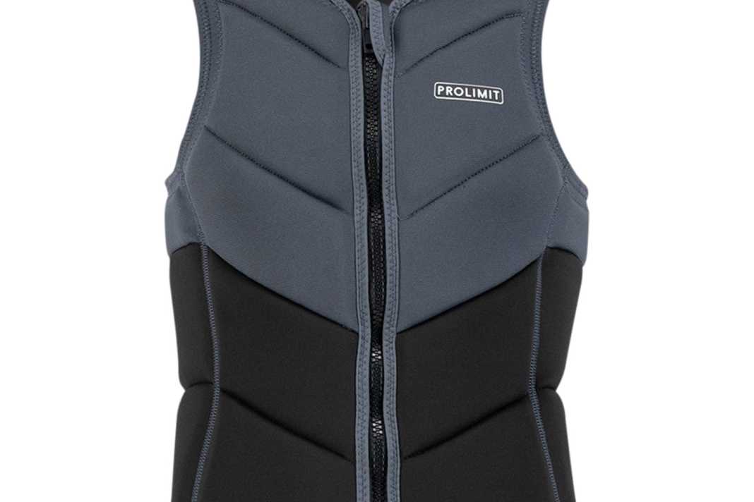 Bei der "full padded" Prallschutzweste reicht die Polsterung bis nach unten