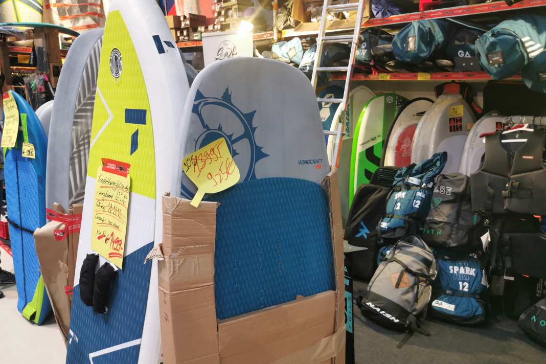 Hardboards wie das Slingshot Wing Craft gibt's für 925 Euro