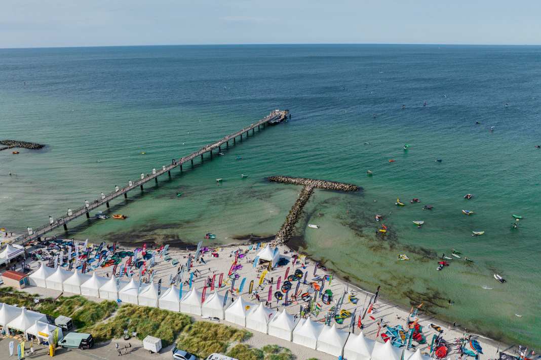 The Foil Festival in Schönberg is located right next to the pier
