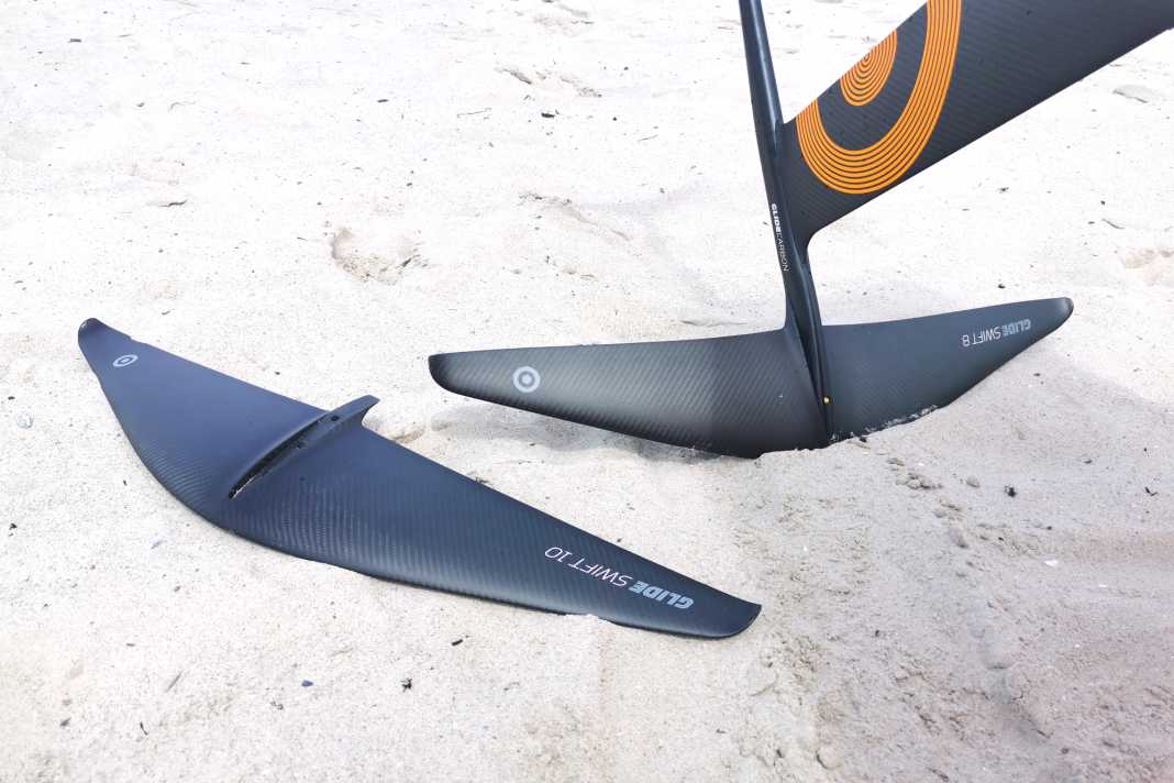 Die Glide Swift Frontwings gibt's in Größen von 600 bis 1450 cm2