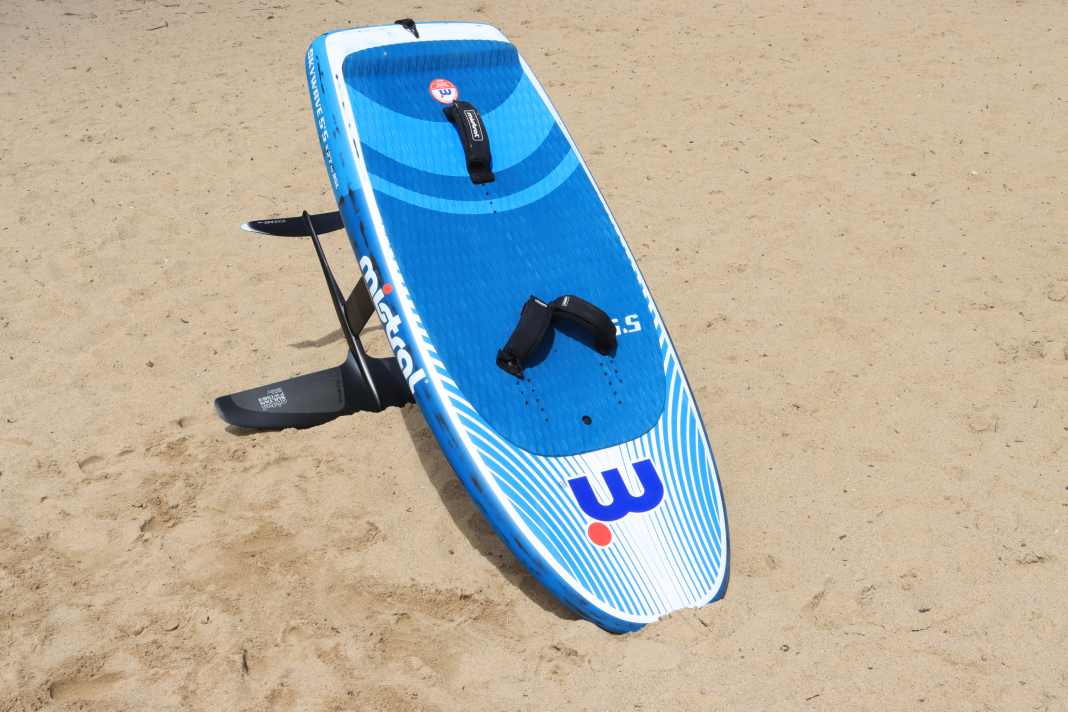 The Mistral Skywave Wingboard is available in five sizes between 75 and 135 litres