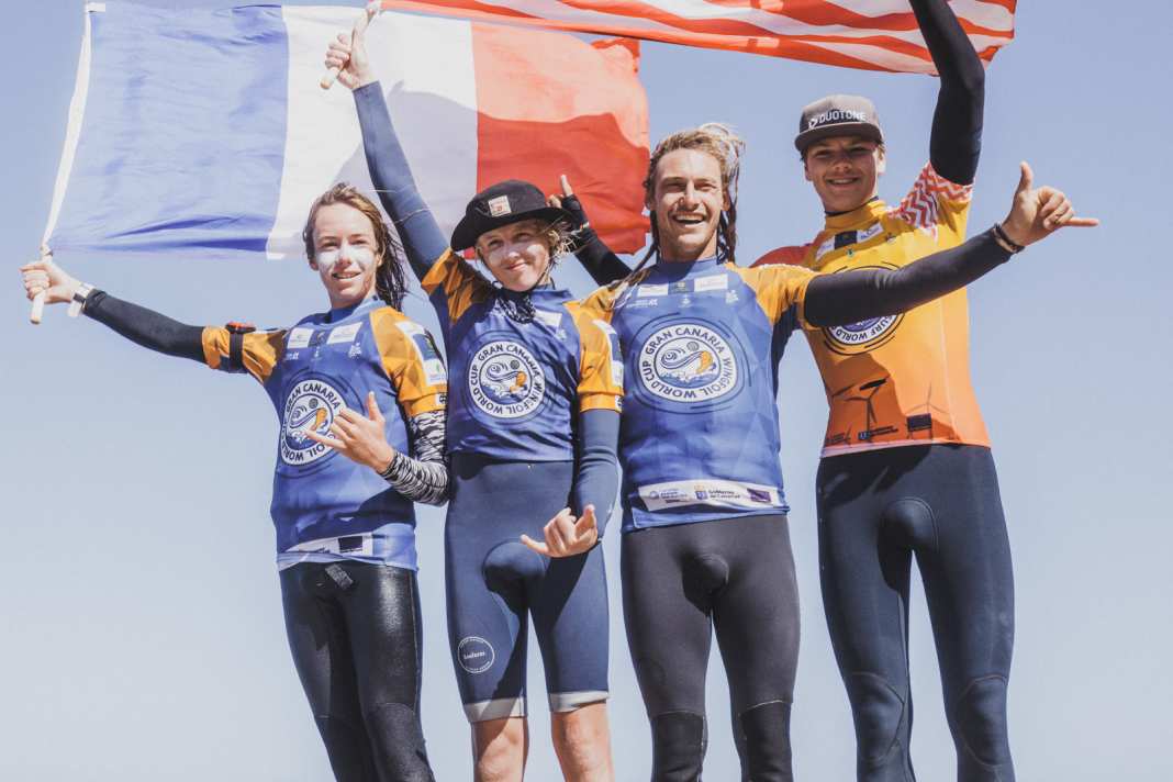 Benjamin May finished a sensational fourth in the surf freestyle at the World Cup Pozo.
