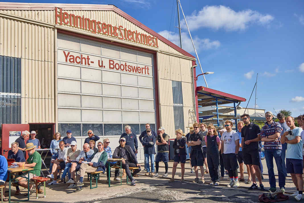 Begrüßungsabend bei Henningsen & Steckmest in Kappeln