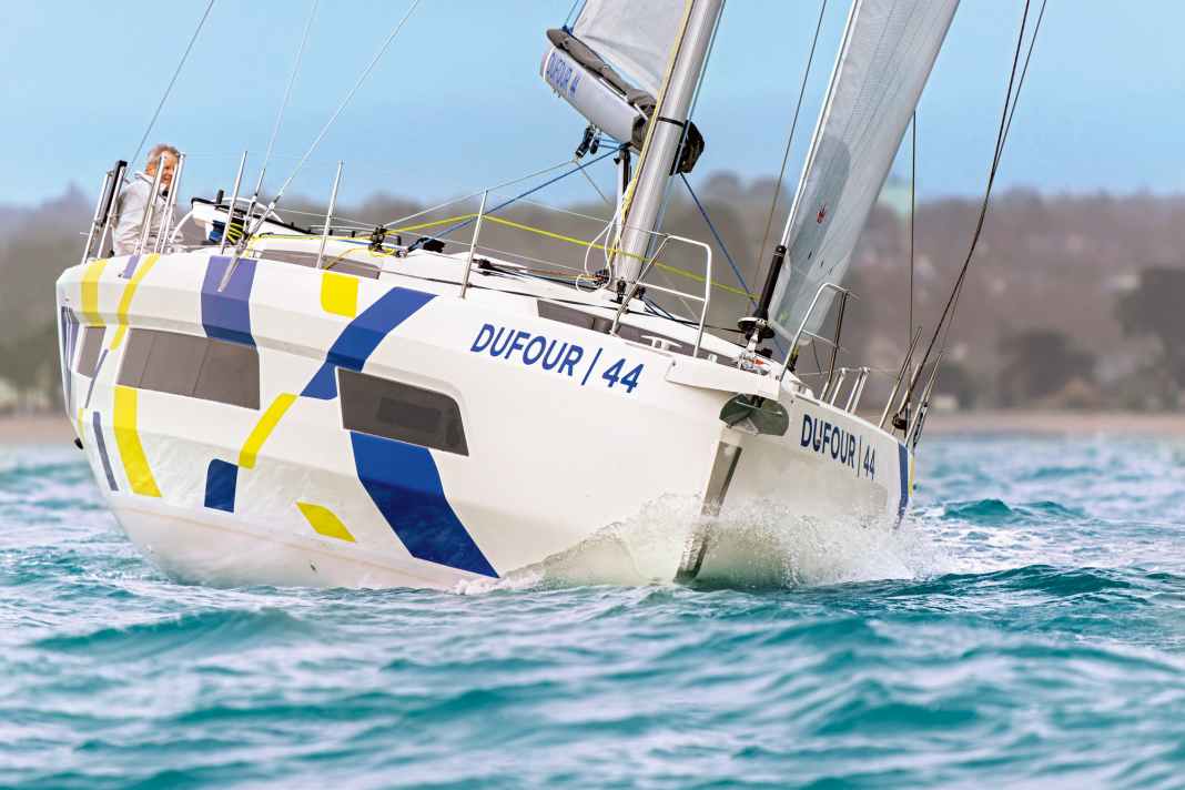 Fuselage with lots of creases: The angular structures conceal the extremely full lines visually and also stiffen the fuselage - a double benefit