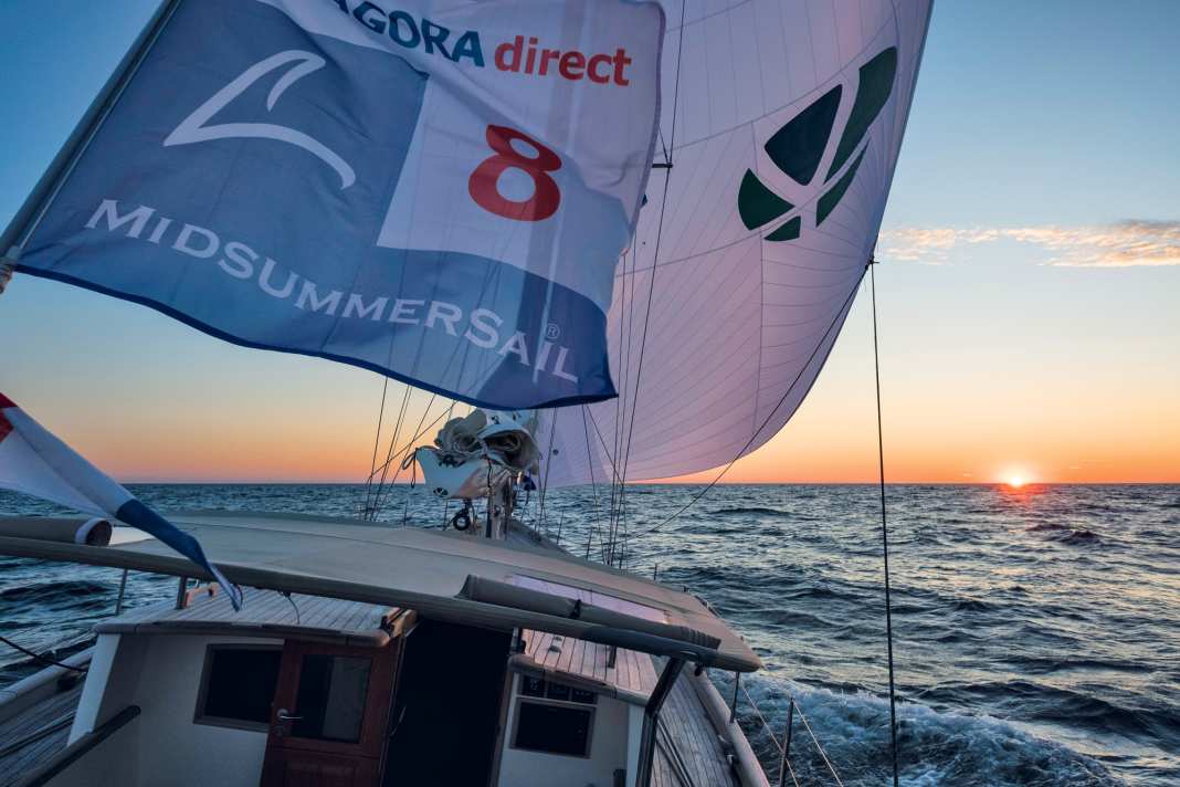 Retro-Klassiker „Lisa“ in der Mittsommernacht. Die Sonne geht um zwei Uhr wieder auf, dunkel wird es nicht