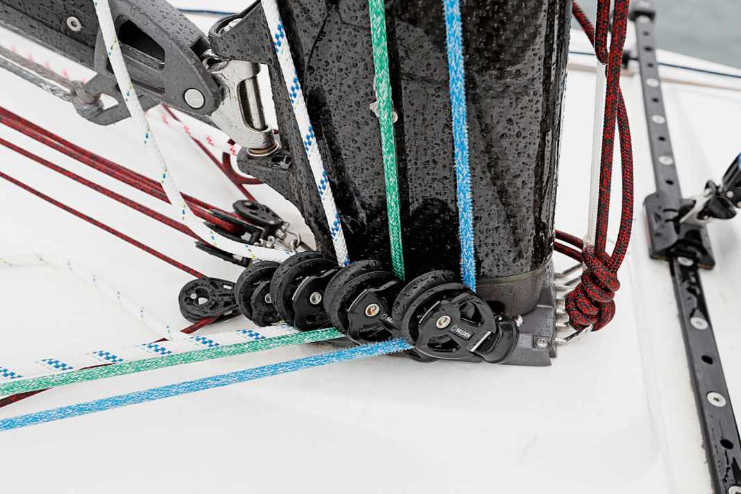 Good for plain bearings: High loads, but the cordage moves very little