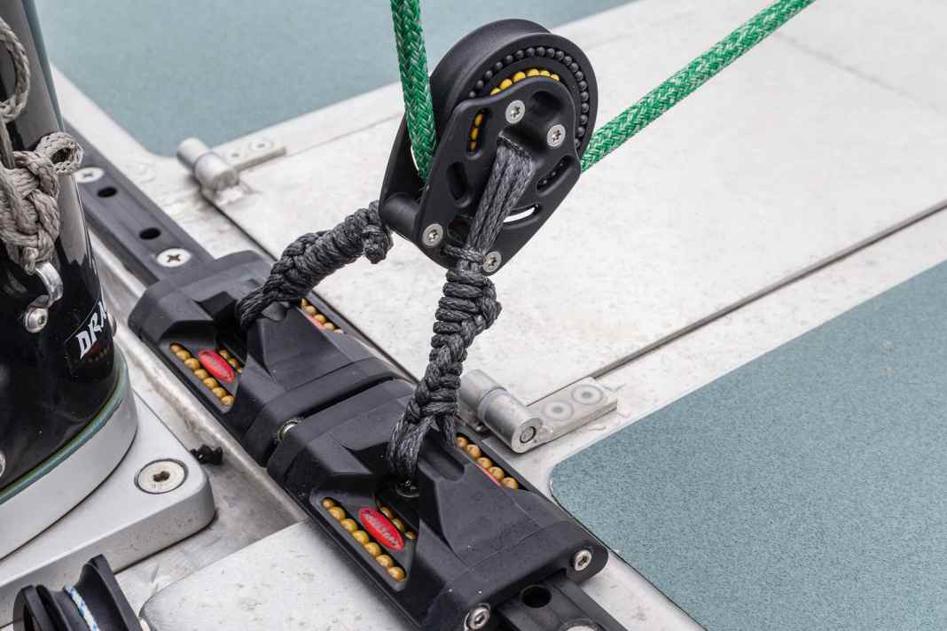 Walzenlagerblöcke kommen in Großschotsystemen, als Fallumlenker und an Selbstwendefocks größerer Yachten zum Einsatz