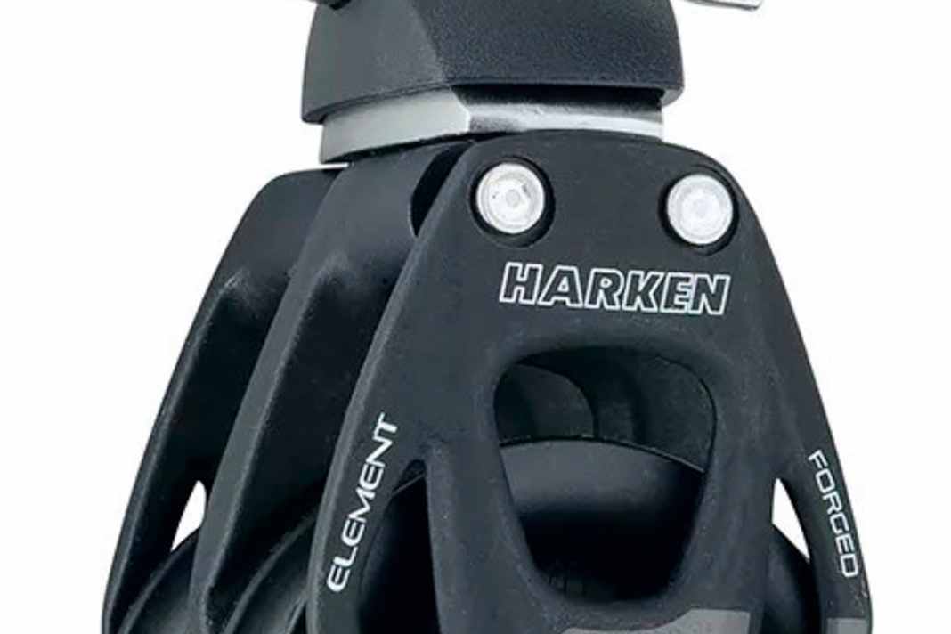 Parallel: Multiple blocks with adjacent discs are compact. They tend to tilt, lateral ball bearings help