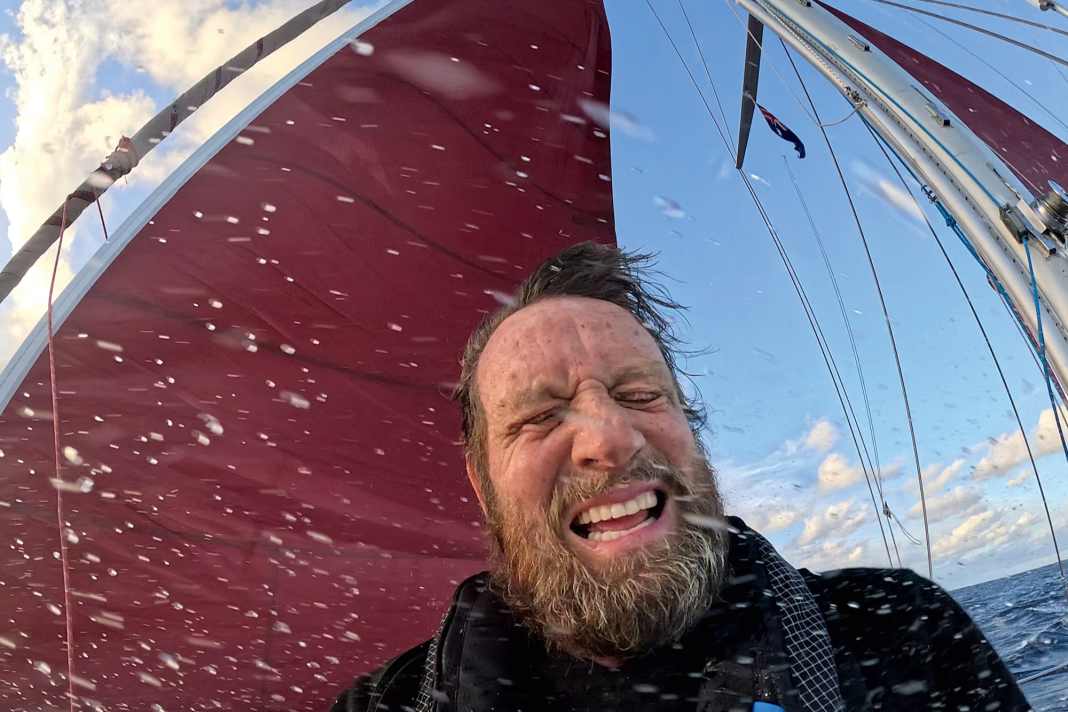 Autore Kramm nel superamento dello spray