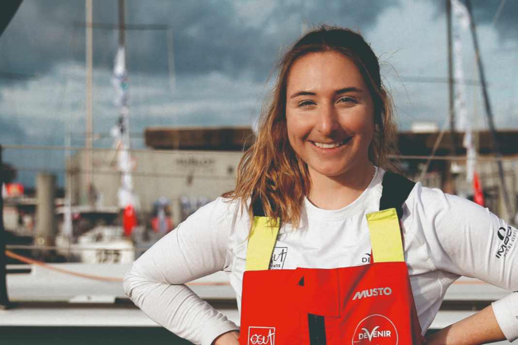 Die zweimalige französische Meisterin im 420er entschied sich gegen eine olympische Karriere und für die Hochsee
