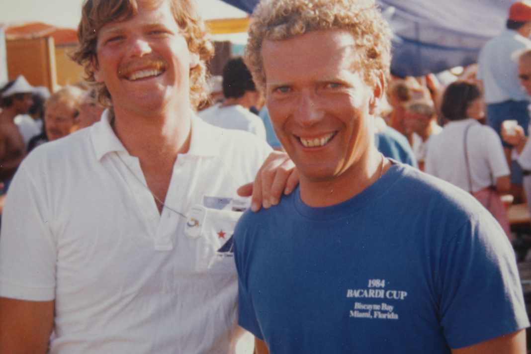 Achim Griese mit seinem Erfolgsvorschoter Michael Marcour.