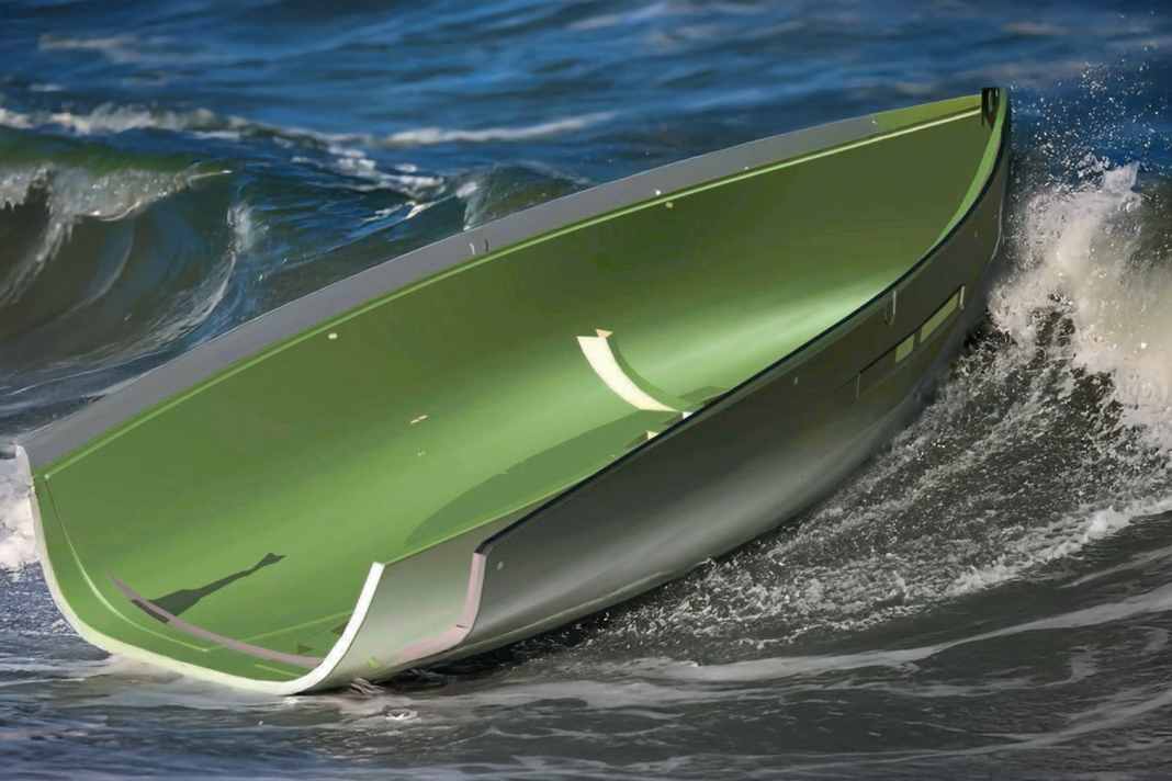 Modern hulls offer much more space than in the past.