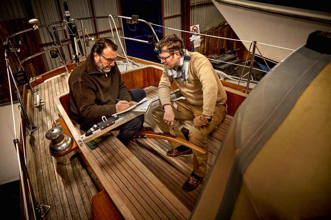 Lors de la visite d'un bateau, il faut procéder de manière planifiée. Il est préférable de préparer une liste de contrôle et de prendre son temps.