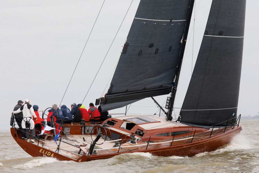 "Elida": Probably the most beautiful ship in the fleet belongs to the Hamburg team.