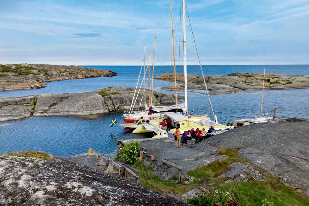 Projet "Lova" : quatre jours de voyage jusqu'au bord de l'archipel de Stockholm.