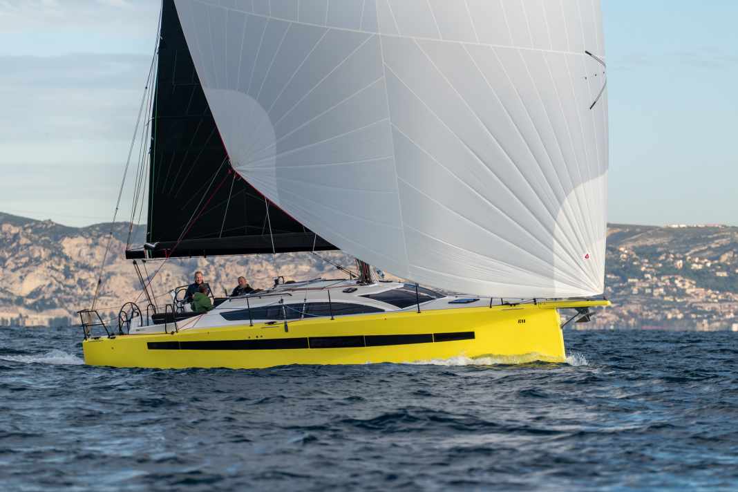 A flexible concept, a rare design, excellent sailing characteristics and not only available in yellow: the new RM 1080!