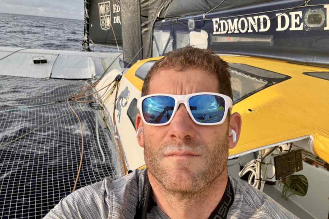 Gitana-Skipper Charles Caudrelier liefert sich auf der Südhalbkugel weiter ein Spitzenduell mit Tom Laperche