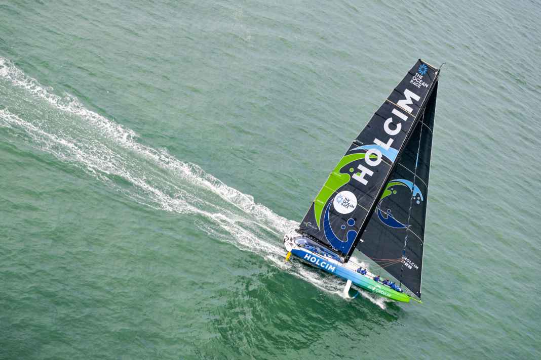 Bislang Spitzenreiter im Ocean Race: Kevin Escoffiers Team Holcim – PRB