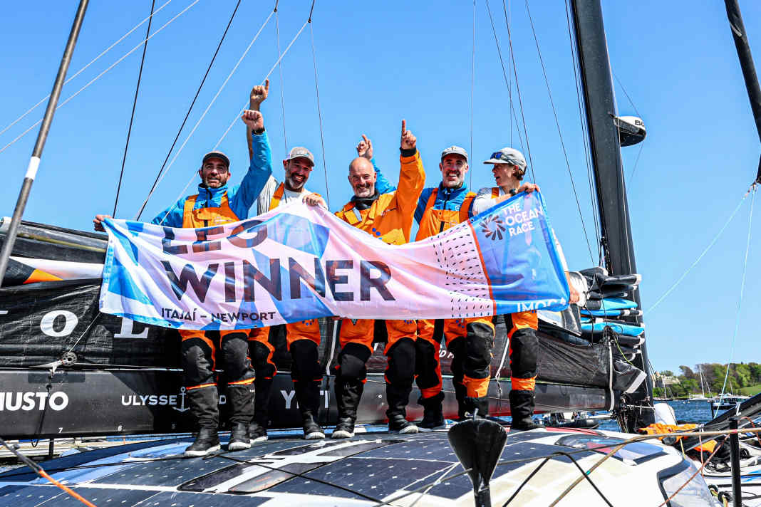 Das US-Team 11th Hour Racing hat die vierte Etappe im 14. Ocean Race gewonnen