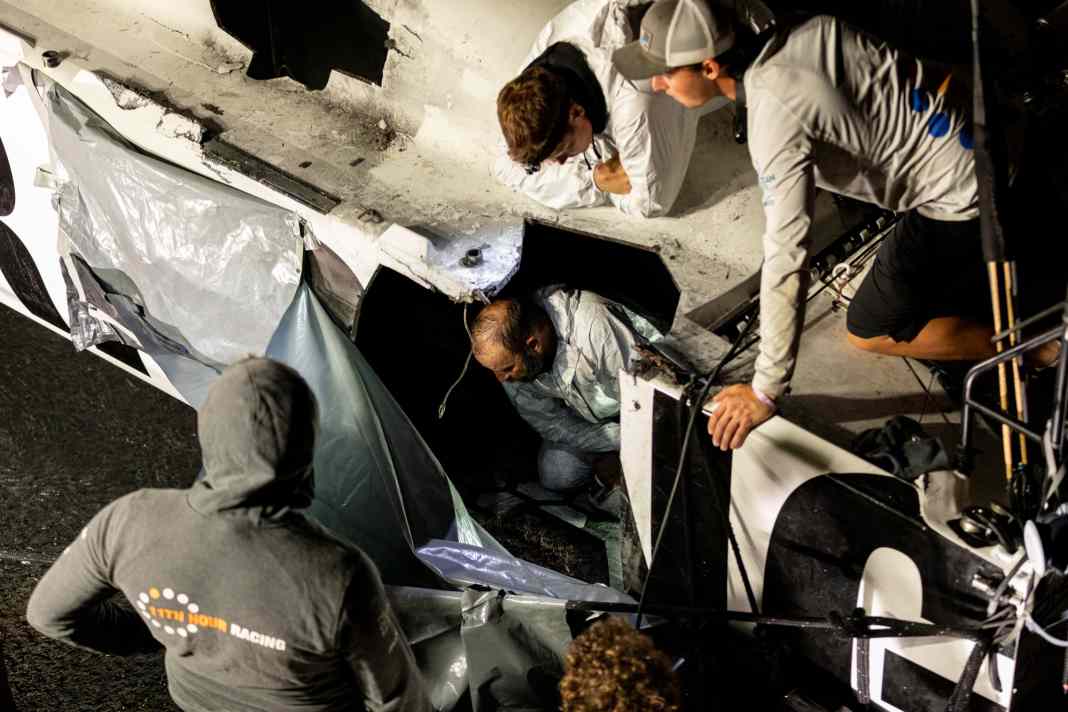 Über-Nacht-Refit im Team 11th Hour Racing