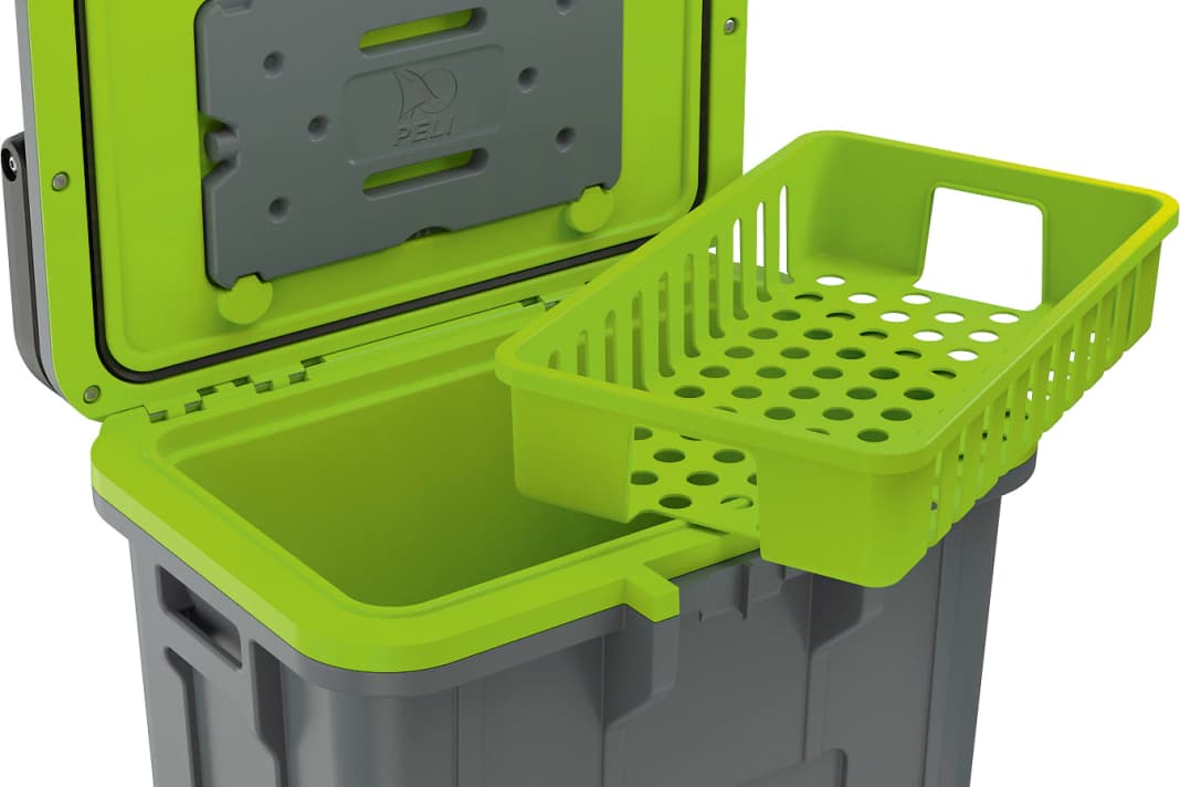Kühlbox von Peli mit Passiv-Kühlung