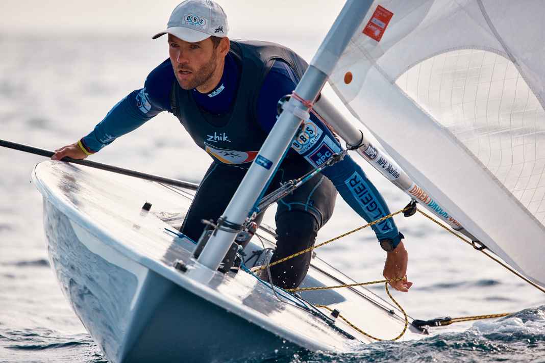 Hatte die Qualifikation für die Test-Regatta verpasst, ehrgeizige Ziele für die WM in Den Haag und Olympia 2024 aber weiter im Visier: Laser-Weltmeister Philipp Buhl