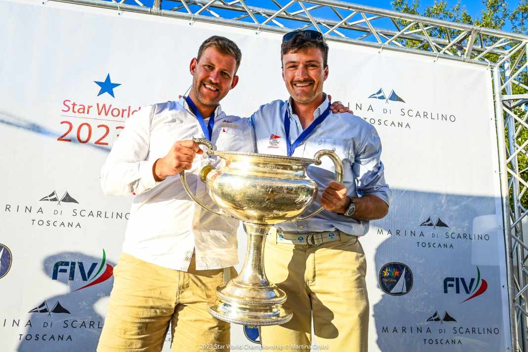 Max Kohlhoff und Ole Burzinski sind Starboot-Weltmeister 2023