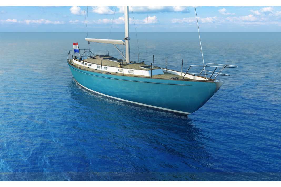 Pleasing to the eye too: classic lines with a spoon bow and plenty of deck jump