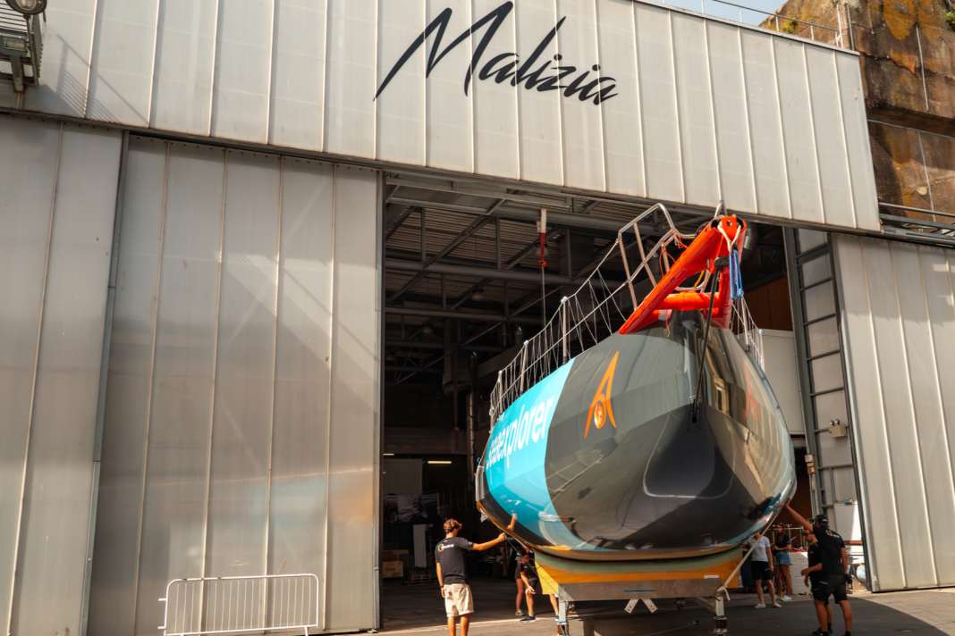 Geht nach sechswöchigem Refit wieder ins Wasser: "Malizia – Seaexplorer"