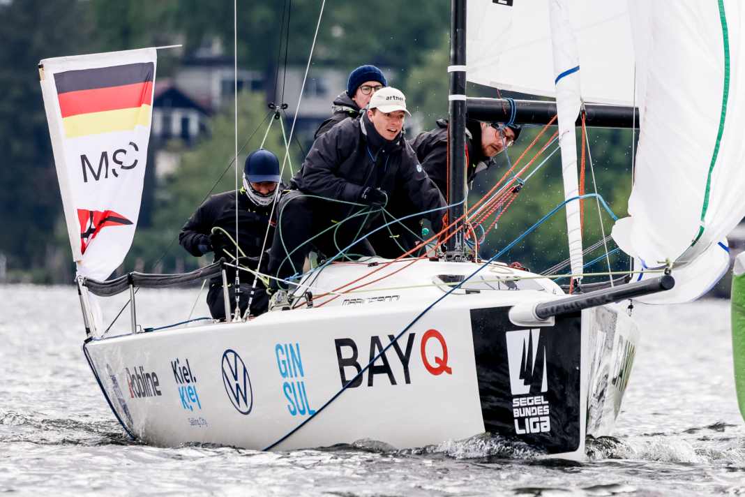 Die MSC-Crew gewann den Bundesliga-Auftakt auf dem Wannsee