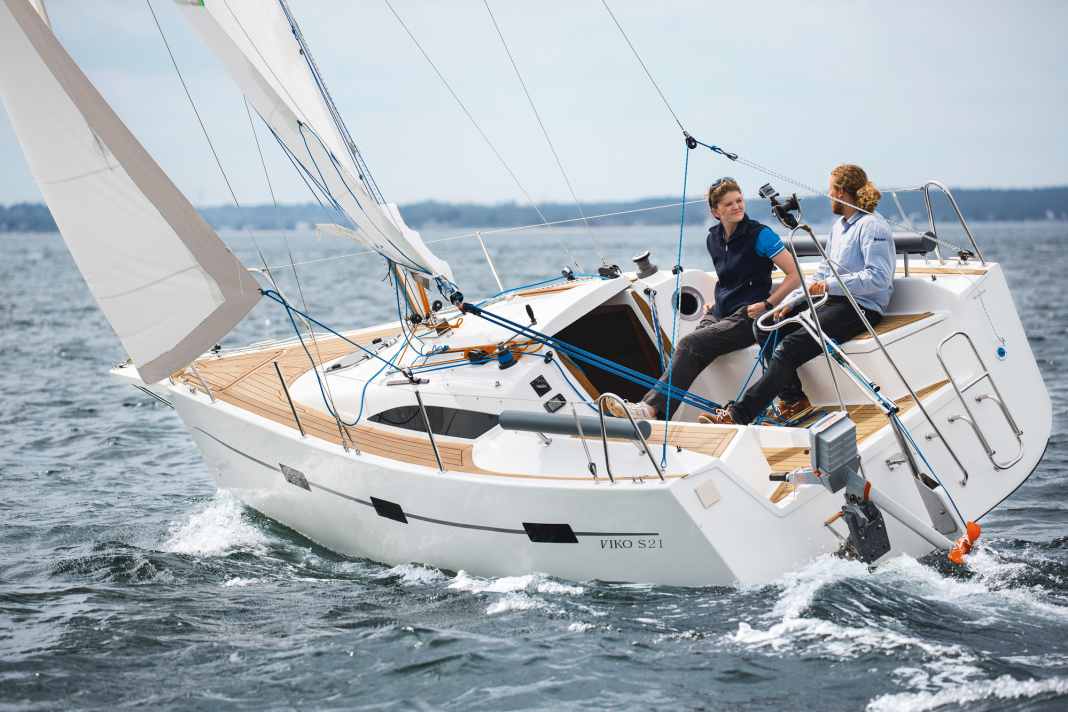 Moderne Erscheinung, vom Händler gepimpt: Viko S 21 beim Test vor Neustadt