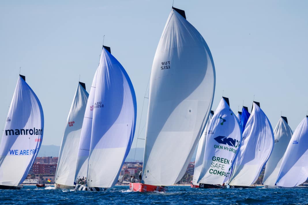 Das Finale der 52 Super Series 2024 vor Valencia