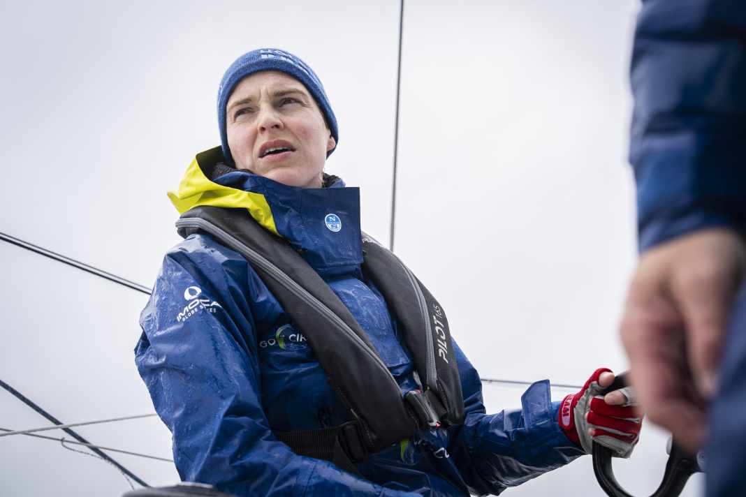 Team Holcim-PRBs Skipperin Rosalin Kuiper.