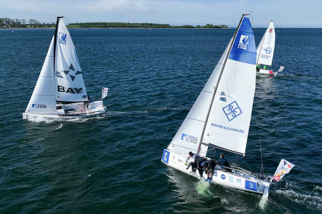 Die Erstliga-Sieger vom Berliner Yacht-Club…