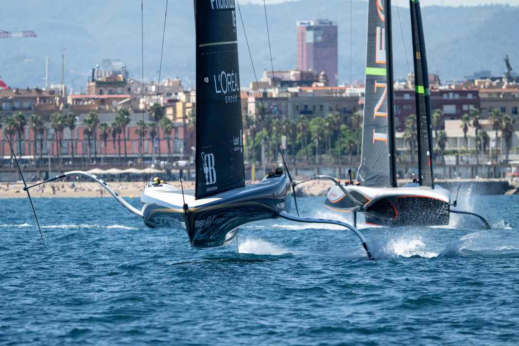 France's "Orient Express" has been eliminated from the Louis Vuitton Cup