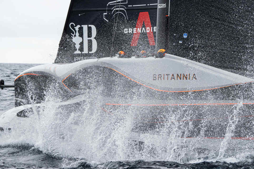 "Britannia" on course for America's Match?