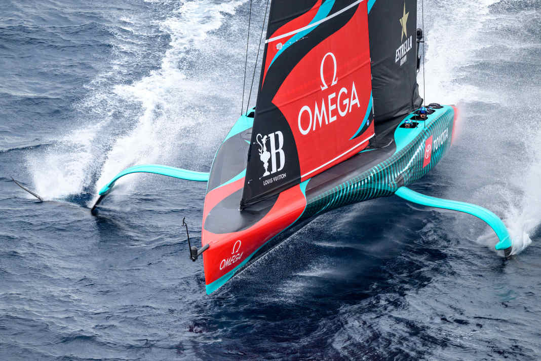 Neuseelands Cup-Stolz im 37. America's Cup.