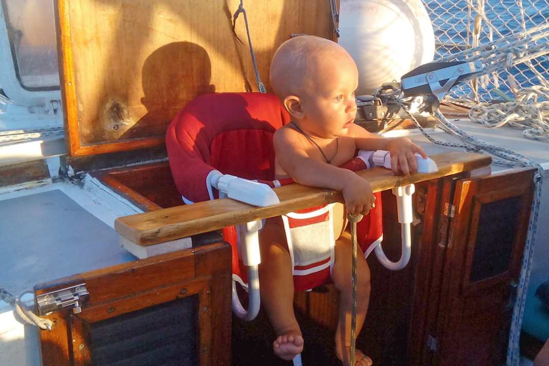 What's the best way to secure children at sea? Here are four tips from YACHT readers