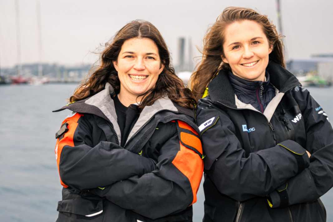 Aina Bauza et Caroline Boule ont remporté le concours Cap pour Elles et peuvent - fortement encouragées - se préparer à la Transat Café L'Or.
