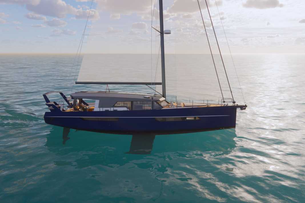 Aluminium Explorer with enormous deck saloon.