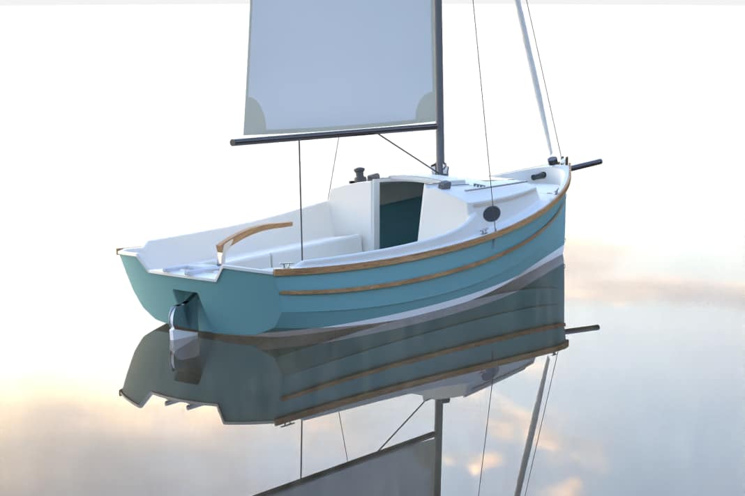 Viel Sprung im Deck, ein hoher Bug, dazu Klinker-Optik. Swallow Yachts folgt konstruktiv seiner unverkennbaren Marken-DNA
