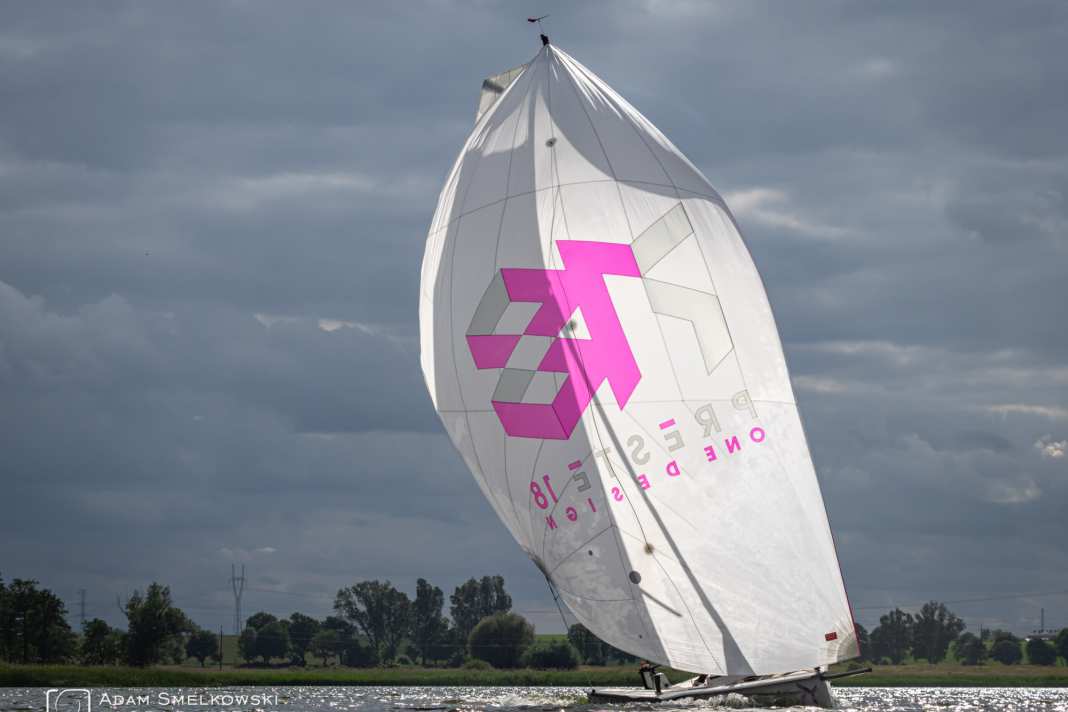 Pure fun: The Preste 18 shows what it's made of under gennaker