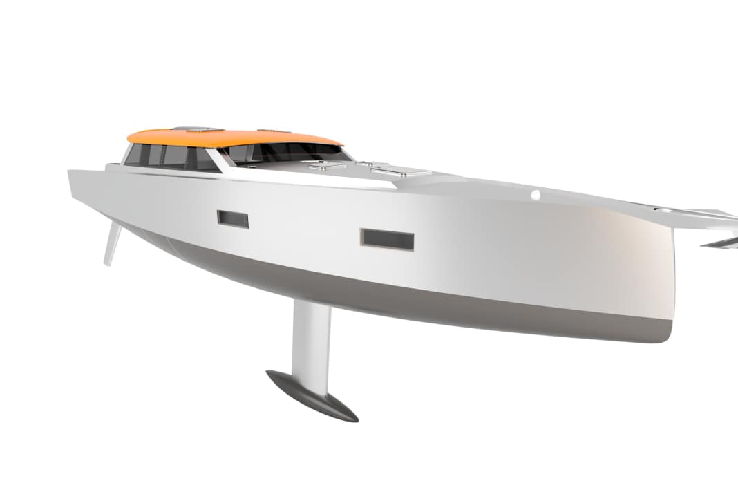 The style-defining deckhouse is small and quite flat