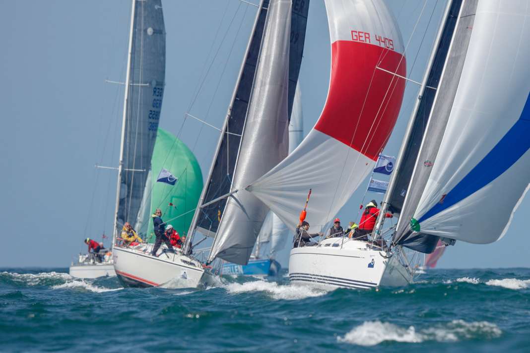 La région d'Helgoland offre les meilleures conditions de navigation en haute mer