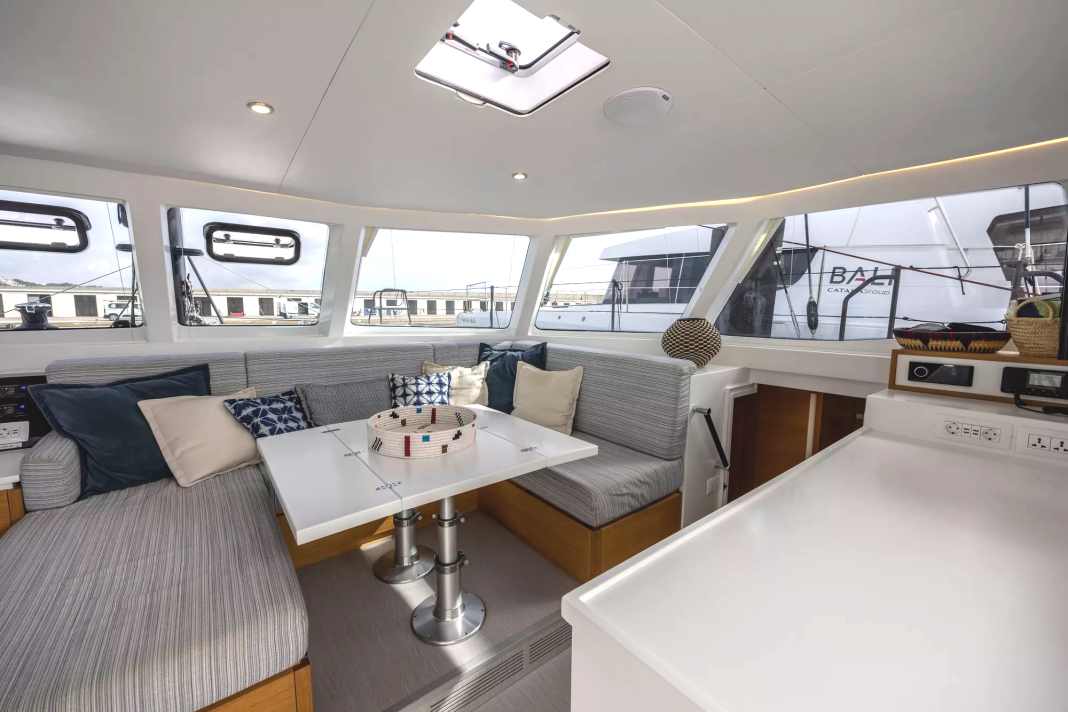 The lounge is not only bright and spacious, but also extremely practical