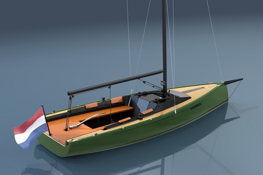 Fokus Daysailing. Viel Platz im großen Cockpit, Sonnenliege achtern, kompakter Kajütaufbau
