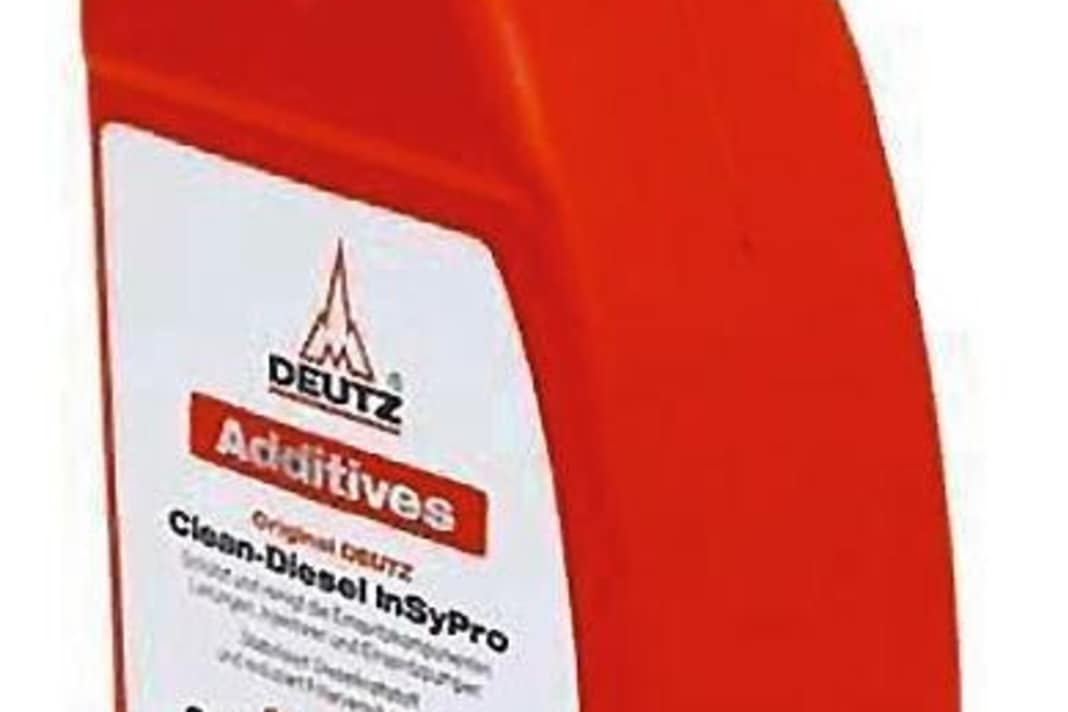 Conservateur 1 : Deutz, l'un des plus grands fabricants de moteurs diesel, a développé InSyPro. Ce produit doit lui aussi maintenir le carburant en forme pendant longtemps