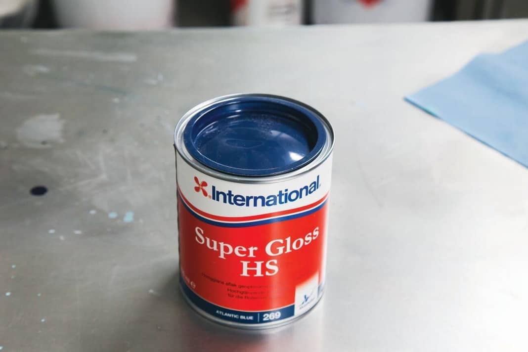 1. the Super Gloss HS from International is a one-component product that has been optimised for application by roller