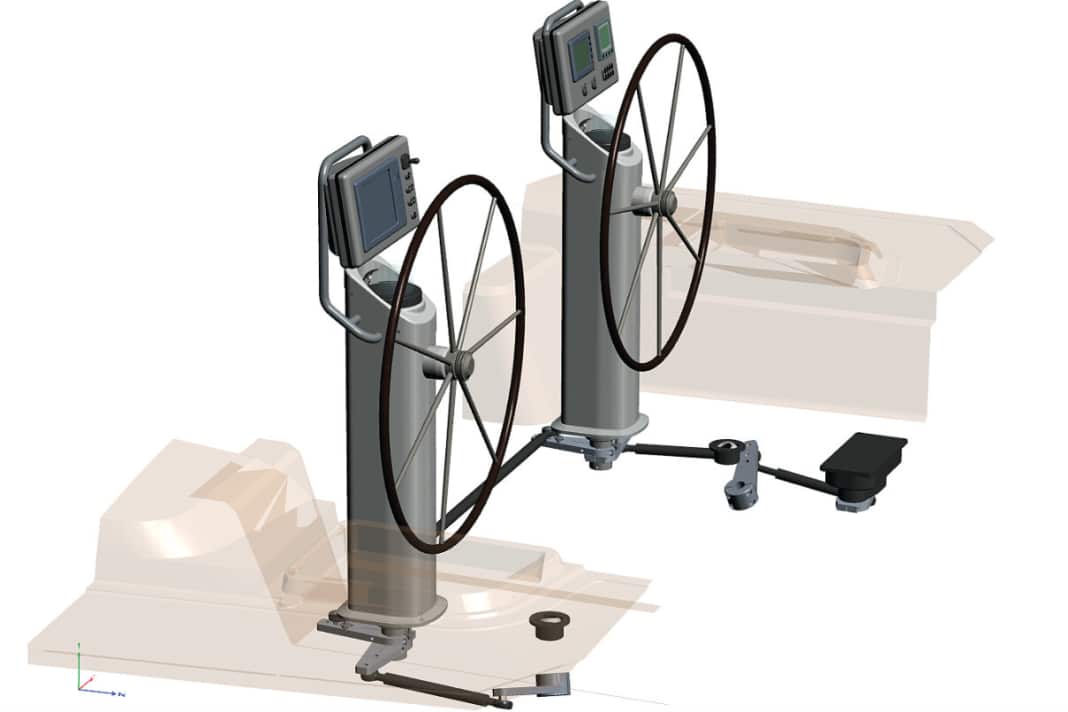 Push rods: Simple mounting, direct transmission, easy adjustment. Suitable for short and medium distances