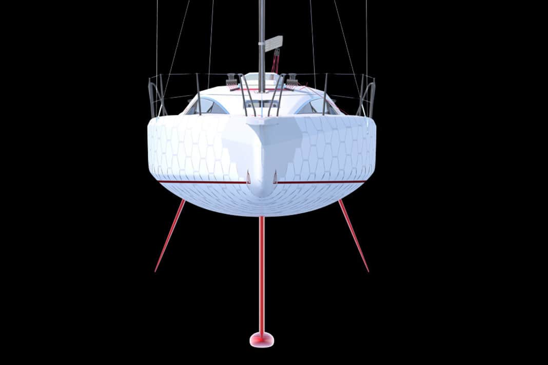 Dehler 30 od – Rumpfrenderings